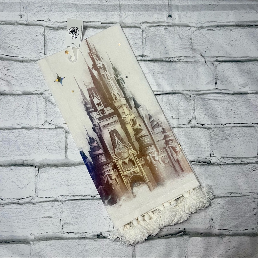 Disney Parks 50th Anniversary Kitchen Hand Towel NEW